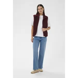 Women's sleeveless fleece KAFFE Kaally image-2