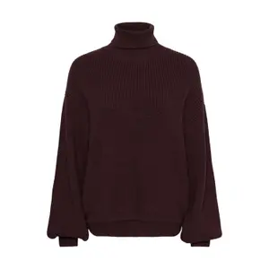 Women's turtleneck sweater KAFFE Barbara image-0