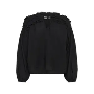 Long sleeve blouse for women KAFFE Nicole image-0