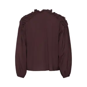 Long sleeve blouse for women KAFFE Nicole image-1