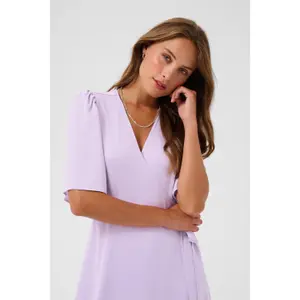 Wrap dress for women KAFFE Kasadie image-5