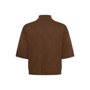 Woman sweater KAFFE Lizza Argyle image-1