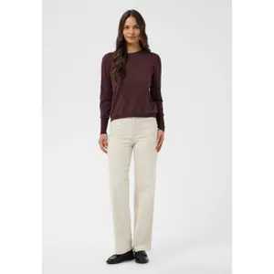 Sweter damski KAFFE Lizza Argyle image-1