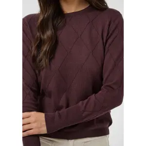 Sweter damski KAFFE Lizza Argyle image-5