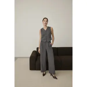 Pantaloni larghi donna KAFFE Sakura image-1