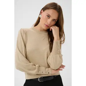 Women's round neck sweater KAFFE KALizza image-2