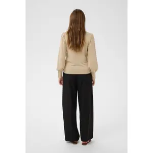 Women's round neck sweater KAFFE KALizza image-5