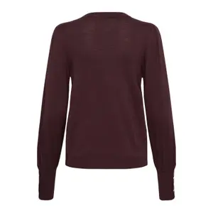 Women's round neck sweater KAFFE KALizza image-1