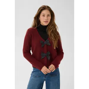 Women's knitted cardigan KAFFE Kahally image-4