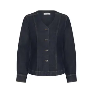 Women's denim jacket KAFFE Kahally image-0