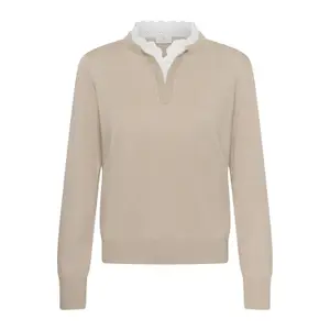 Woman sweater KAFFE Lizza Lace image-0