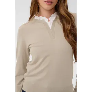 Woman sweater KAFFE Lizza Lace image-4
