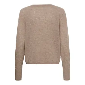 Women's V-neck sweater KAFFE KACashie image-1