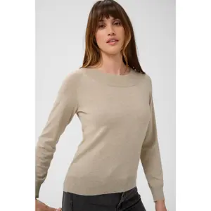 Women's boat neck sweater KAFFE Lizza image-3
