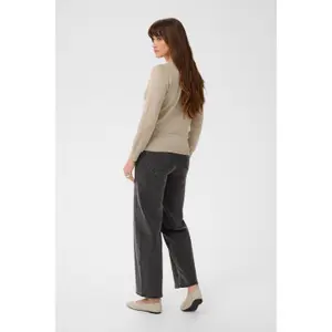 Women's boat neck sweater KAFFE Lizza image-4