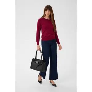Women's boat neck sweater KAFFE Lizza image-4