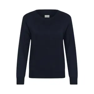 Women's boat neck sweater KAFFE Lizza image-1
