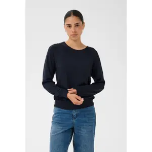 Women's boat neck sweater KAFFE Lizza image-4
