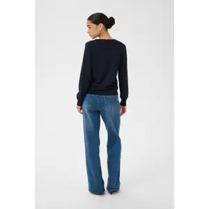 Women's boat neck sweater KAFFE Lizza image-6