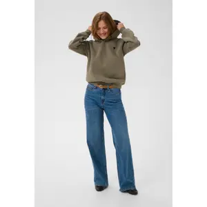 Women's hooded sweatshirt KAFFE Kaliddy image-2