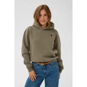 Women's hooded sweatshirt KAFFE Kaliddy image-1