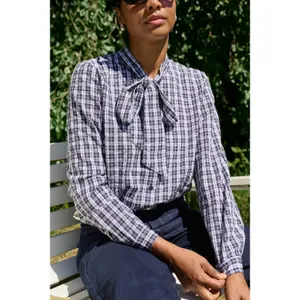 Women's long sleeve shirt KAFFE Audra image-3