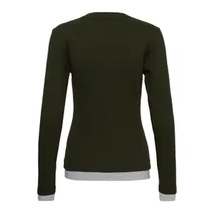 Women's long sleeve T-shirt KAFFE Yellina image-0