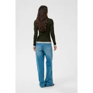 Women's long sleeve T-shirt KAFFE Yellina image-4