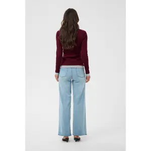 Women's long sleeve T-shirt KAFFE Yellina image-5