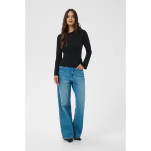 Flared Long Sleeve T-Shirt for Women KAFFE Jamilla image-4