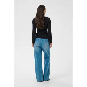 Flared Long Sleeve T-Shirt for Women KAFFE Jamilla image-5
