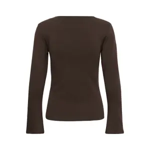 Flared Long Sleeve T-Shirt for Women KAFFE Jamilla image-1