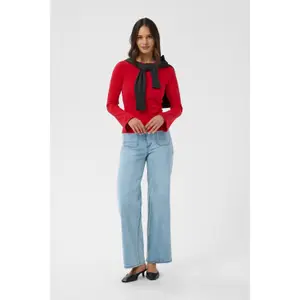 Flared Long Sleeve T-Shirt for Women KAFFE Jamilla image-3