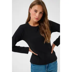 Women's long sleeve T-shirt KAFFE Jamilla image-3