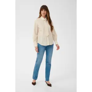 Women's long sleeve shirt KAFFE Kaliana image-1