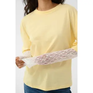 Women's long sleeve T-shirt KAFFE Kaellery image-5
