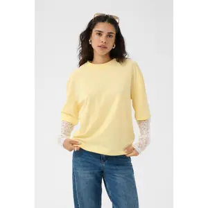 Women's long sleeve T-shirt KAFFE Kaellery image-2