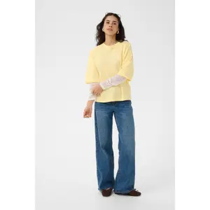 Women's long sleeve T-shirt KAFFE Kaellery image-1