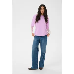 Women's long sleeve T-shirt KAFFE Kaellery image-1