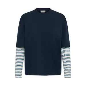 Women's long sleeve T-shirt KAFFE Kaloren image-0