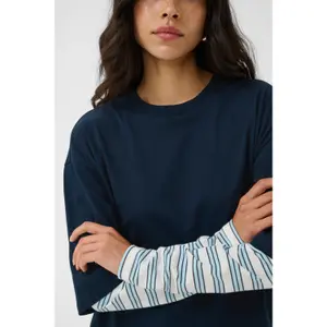 Women's long sleeve T-shirt KAFFE Kaloren image-6