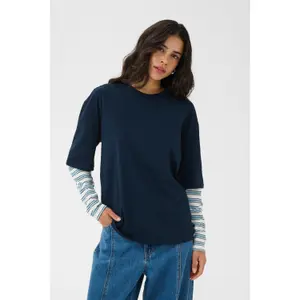 Women's long sleeve T-shirt KAFFE Kaloren image-2