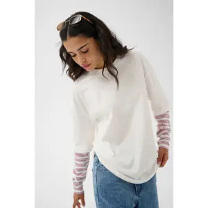 Women's long sleeve T-shirt KAFFE Kaloren image-3