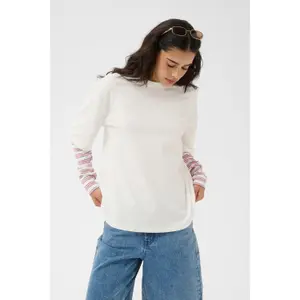 Women's long sleeve T-shirt KAFFE Kaloren image-2