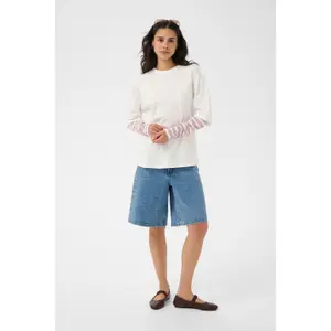Women's long sleeve T-shirt KAFFE Kaloren image-1