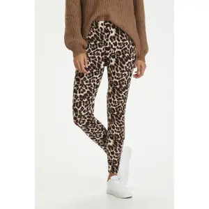 Women's printed leggings KAFFE Pappi image-1