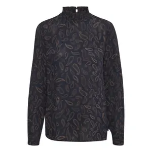 Long sleeve blouse for women KAFFE Tinna image-0