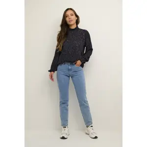 Long sleeve blouse for women KAFFE Tinna image-3