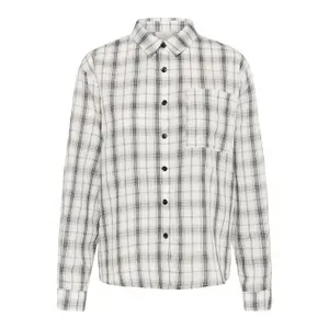 Långärmad blus för kvinnor KAFFE Paula image-0