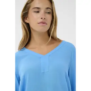 Blusa de manga comprida feminina KAFFE Amber image-5